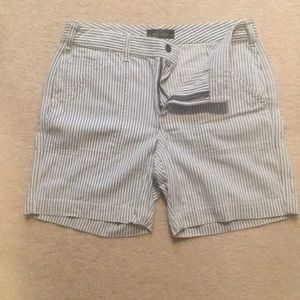 Ralph Lauren high wasted pin stripe shorts